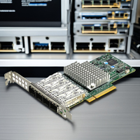 Controlador Ethernet Interno Supermicro AOC-STG-I4S de 4 Puertos 10GbE SFP+, Adaptador de Interfaz PCI para Servidores, Cableado e Inalámbrico, Stock Usado