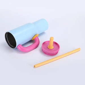 Mug de voiture <span class=keywords><strong>en</strong></span> acier inoxydable de 40 oz avec poignée |   Gobelet isotherme portable <span class=keywords><strong>en</strong></span> acier inoxydable 304 pour les trajets quotidiens, les voyages et le bureau, avec logo personnalisé - Product Image 3