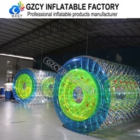 Balle aquatique gonflable populaire pour divertissement, en PVC, pour sports nautiques commerciaux, utilisation intérieure/extérieure