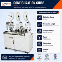 Machine à sertir les bornes automatique 3-en-1 TR-HY03 – Équipement de coupe et de dénudage de fils multi-positions pour le processus de faisceaux de câbles