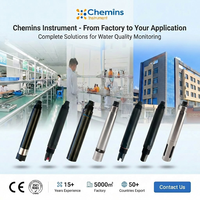 Analyseur de qualité de l'eau IoT à écran tactile de 7 pouces Chemins Custom, kit de capteurs multiparamètres pour l'azote et les TSS, WiFi, Bluetooth, DTU/Cloud