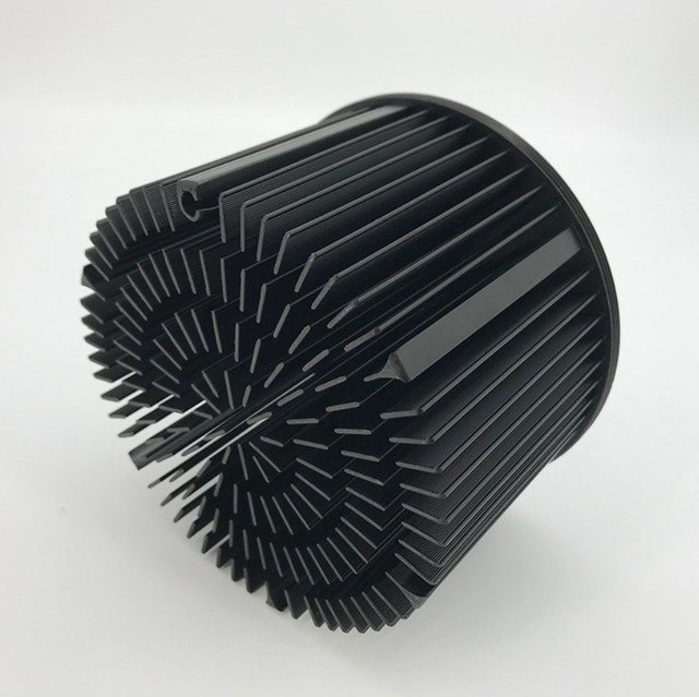 High Power COB LED Round Heatsink 100W Black Aluminum IP65 Rated 60/110/120 Beam Angle for LED High Bay Lighting