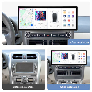 DUDUAUTO 2K HD pantalla Android inteligente coche Radio reproductor Multimedia Carplay Auto para <span class=keywords><strong>Toyota</strong></span> <span class=keywords><strong>Corolla</strong></span> <span class=keywords><strong>2007</strong></span> - 2013 - Product Image 3