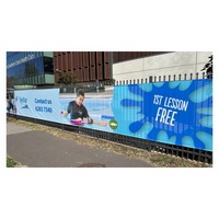 500 BANNERS GRAND FORMAT EN MAILLE POUR ÉVÉNEMENTS ET CLÔTURES - MAILLE POUR BANNERS PREMIUM |   Bannière imprimée en maille |   Signalétique en toile d'ombrage