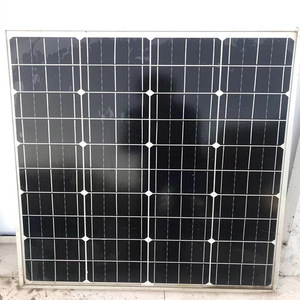 Panneau solaire monocristallin 100w 12v, éclairage domestique, charge de batterie, module photovoltaïque - Product Image 1