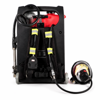 Système d'extinction d'incendie portable à dos avec cylindre d'air comprimé et masque respiratoire pour la lutte contre les incendies forestiers