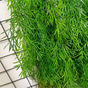 Branches de saule artificielles Yutai 100cm 200cm Décoration murale en plastique pour bureau Plante verte - Product Image 2