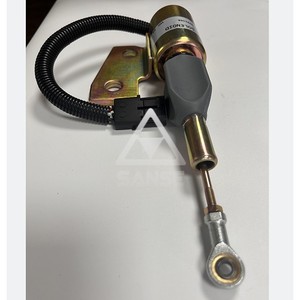 3991168 24V Flameout Shut off Solenoid <strong>Valve</strong> <strong>for</strong> R130 Excavator Parts <strong>Engine</strong> Fuel Stop Solenoid Switch - Product Image 3