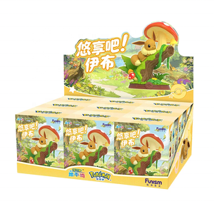 Blind Box Originale Funism Pokemoned Enjoy Eevee V3 Statuetta Giocattolo Anime <span class=keywords><strong>Figure</strong></span> Modellino da Collezione - Product Image 1
