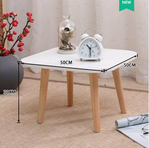 Table basse carrée en MDF, style nordique simple et moderne, petite table à thé, table basse de salon, mesas de centro - Product Image 4
