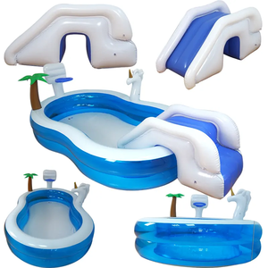 <span class=keywords><strong>Piscine</strong></span> gonflable à flotteur pour enfants, pour l'extérieur, avec toboggan, pour les adultes et les enfants - Product Image 3