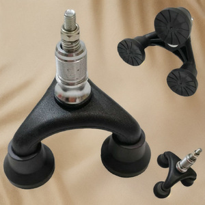 Punta de caucho para bastón, 3 articulaciones, antideslizante, para bastón de senderismo, accesorios - Product Image 1