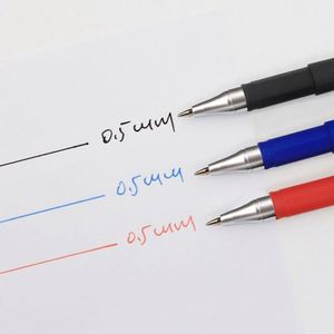 Stylo Gel à Bille Personnalisé Cj661 en Carbone Givré 0,5 mm pour Entreprise, Bureau, Étudiant et Examen - Product Image 3