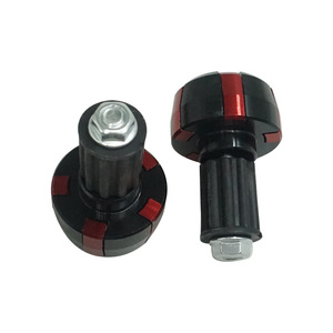 Tapón de mango de cabeza de bola de doble color de aleación de aluminio CNC para extremos de barra protectora de motocicleta parte decorativa - Product Image 3