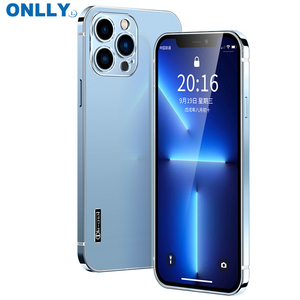 Nouveau boîtier de téléphone portable en acier inoxydable chaud pour étui en acier inoxydable pour <span class=keywords><strong>iphone</strong></span> 13 12 11 Pro Max - Product Image 1