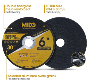 Disco de Corte de Metal Ultrafino de 6" X 0.040" X 7/8" para Acero Inoxidable, Grado Industrial EN12413, Logotipo Personalizado OEM, Venta al Por Mayor - Product Image 2