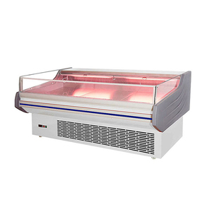 Vitrine Réfrigérée Commerciale pour Viande Fraîche – Présentoir Réfrigéré pour <span class=keywords><strong>Boucherie</strong></span> et Charcuterie – Aliments Préparés - Product Image 2