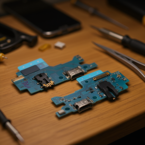 Scheda connettore di ricarica USB Type-C originale con microfono e jack audio per Samsung Galaxy M30s 2019 M307F - Product Image 3