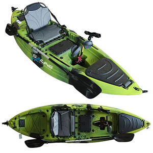 <span class=keywords><strong>Precio</strong></span> de fábrica <span class=keywords><strong>profesional</strong></span> Canoa de plástico Pesca <span class=keywords><strong>Kayak</strong></span> de un solo asiento A Pedal con agujero para encontrar peces para ocio - Product Image 3