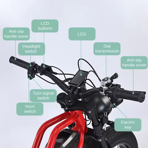 Vélo électrique tout-terrain Akez <span class=keywords><strong>Jaguar</strong></span> 48V 1500W 18Ah 20 pouces avec moteur à moyeu et batterie au lithium - 45 km/h, pour adultes, en stock aux États-Unis - Product Image 6