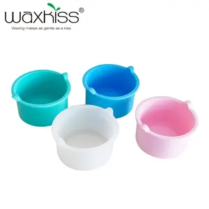 Free Samples Depilatory Hard Wax Beans Hair Removal OEM Silicone Pot For Sale