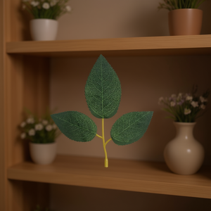 Foglia Artificiale ILAN 15cm Confezione da 3 Pezzi Per Decorazione - Product Image 2