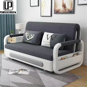 أريكة معدنية منزلية صغيرة للطلاب الجامعيين عالية الجودة للبيع بالجملة ، مسند ذراع في غرفة المعيشة قابلة للطي ، - Product Image 1