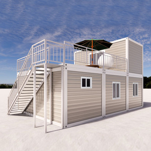 <span class=keywords><strong>Maison</strong></span> conteneur préfabriquée à 2 étages, villa multifamiliale, duplex, <span class=keywords><strong>maison</strong></span> préfabriquée pour le Guyana - Product Image 2