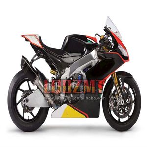 Carénage argent rouge d'injection pour <span class=keywords><strong>Aprilia</strong></span> RS4 <span class=keywords><strong>RSV</strong></span> <span class=keywords><strong>1000</strong></span> <span class=keywords><strong>R</strong></span> RSV1000 RSV1000R 09 10 11 12 13 14 15 2010 2011 2012 2013 2015 12No.18 - Product Image 3