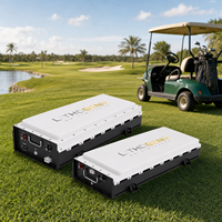 Batterie au lithium LithoGenix personnalisée pour voiturette de golf 36V 48V 51.2V 72V 96V LiFePO4, pack de batteries lithium-ion pour voiturette de golf