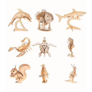 Prezzo di fabbrica bambini giocattoli montessori in legno all'ingrosso Jigsaw puzzle kiddies in legno altri puzzle educativi per bambini 3d - Product Image 3