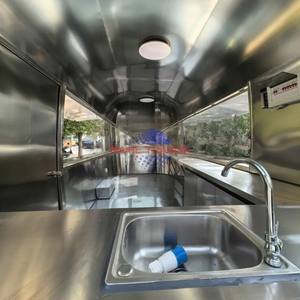 Remolque de Comida Personalizado para Kebab y BBQ, Cocina Móvil Totalmente Equipada con Freidora para Hamburguesas y Pizza - Product Image 3