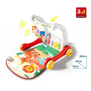 Konig Kids Tapete de Juego y Gimnasio 2 en 1 de Algodón Suave para Bebés de 0 a 24 Meses - Product Image 2