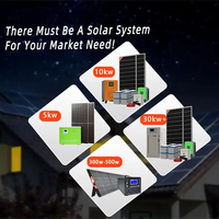 Panneaux solaires Système d'énergie solaire de bonne qualité Onduleur solaire 6000watt 8000watt Prix Onduleur solaire hybride 10000watt