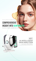 Analyseur de peau du visage et de la tête K57 AI 3D avec écran tactile 15,6 pouces WIFI pour usage commercial, testeur de rides et d'acné