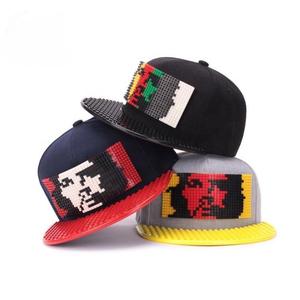Tùy Chỉnh Mũ <span class=keywords><strong>Snapback</strong></span> Đồng Bằng Thiết Kế Thời Trang <span class=keywords><strong>DIY</strong></span> Mũ Gạch Có Thể Tháo Rời Với <span class=keywords><strong>Logo</strong></span> Tùy Chỉnh - Product Image 4
