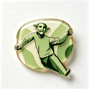 Broches Personalizados para Casais de Dia dos Namorados com Moldura Dourada e Resina Brilhante – Presente de Amor Combinando para Namorado e Namorada - Product Image 4