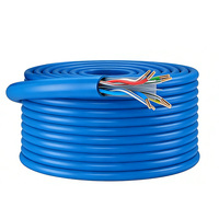 Cable de Red UTP Cat6 de 305M (1000 pies) de Fábrica D-sunty, 4 Pares de Cobre, con Caja, Certificación CE/ROHS, Revestimiento de PVC LSZH