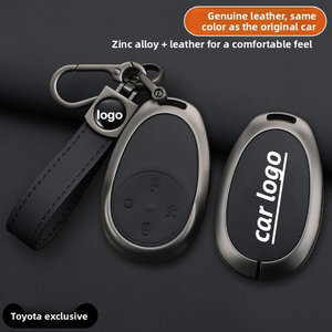 เคสกุญแจโลหะสำหรับรถยนต์โตโยต้า BZ3x รุ่นปี 2025 ป้องกันกุญแจโดยเฉพาะ - Product Image 2