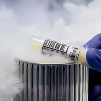 Étiquettes adhésives pour flacons de congélation clinique, pour usage en laboratoire, hôpitaux, tests, étiquettes cryogéniques pour la recherche médicale