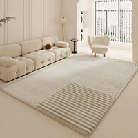 Luxury Hand Knotted Wool Carpet Retro Oriental Style Handmade Area Rug Durable Floor Mat for Villa & Living Room