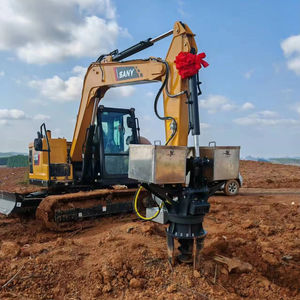 เครื่องจักรกลการเกษตรและป่าไม้ XUVOL อุปกรณ์สำหรับสวนไม้ โรเตเตอร์สำหรับหลุมปลูก เครื่องหว่านปุ๋ยแบบสองถัง - Product Image 1