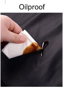 DUOLAI सफाई लबादा खाना पकाने कमर कपास पॉलिएस्टर काले यूनिसेक्स महिलाओं बनियान प्लस आकार डबल पक्षीय मोची एप्रन - Product Image 4