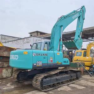 Excavadora de cadenas mediana Kobelco Sk200-6 Sk210LC-8 Sk230-6 de alta calidad, excavadora de bajo consumo, máquina usada japonesa Sk200 Sk 200D - Product Image 3