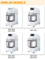 DM-8G Offre Spéciale Ménage Pâte Mélangeur Machine 3kg Pétrin à spirale Pour boulangerie