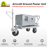 Unit Daya Darat Penerbangan 630KVA 3-Fasa Input 400Hz Output 115V/220V/380V/400V/450V untuk Bandara