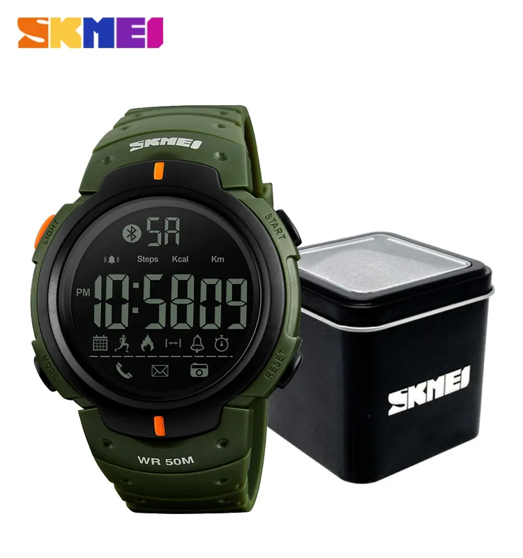 2022 SKMEI 1301 Men Women Digital Smart Movement Multi-function Outdoor Sport Watch