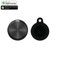 Localizador MFi con Función Buscar Mi Dispositivo, Mini Rastreador GPS Inteligente con Mapa de Google, Etiqueta de Rastreo para Android e iOS