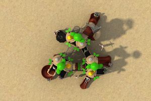 Trẻ em trường nhà trẻ trò chơi ngoài trời chơi thiết bị sân chơi trẻ em trượt để bán - Product Image 2