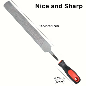 Râpe à sabots noire pour équitation, outil de ferrer pour la réparation des sabots de cheval - Product Image 3